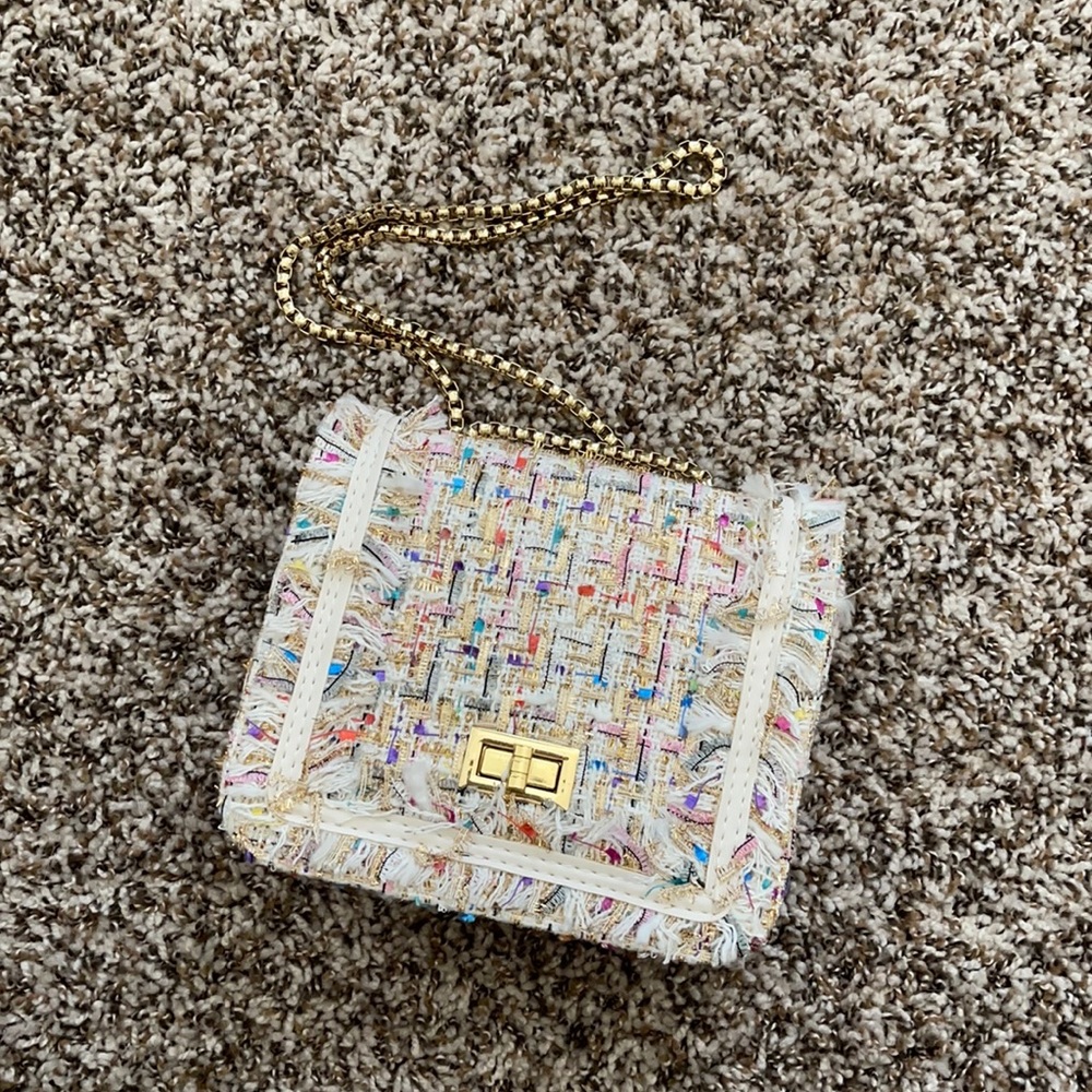 Tweed Crossbody
